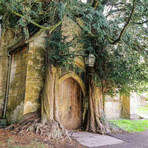 Head fifteen minutes north to Stow-on-the-Wold, another Cotswolds gem