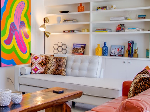 Admire the collection of Rolling Stones memorabilia