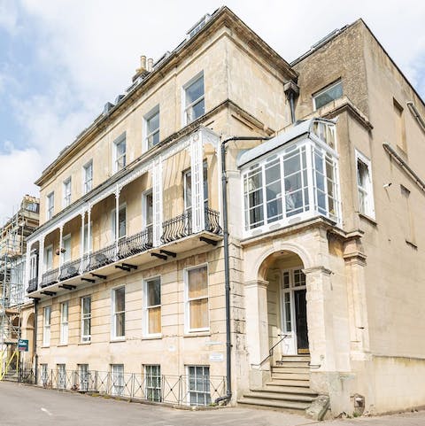 Stay in a typical period home made from local stone