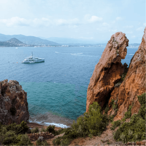 Explore the coastal hiking trails