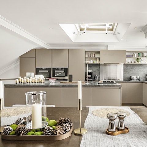 Whip up a delicious meal in the modern kitchen