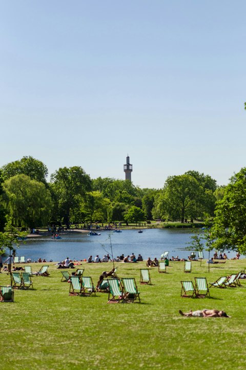 Pack a picnic and head to Regent's Park, a short walk away