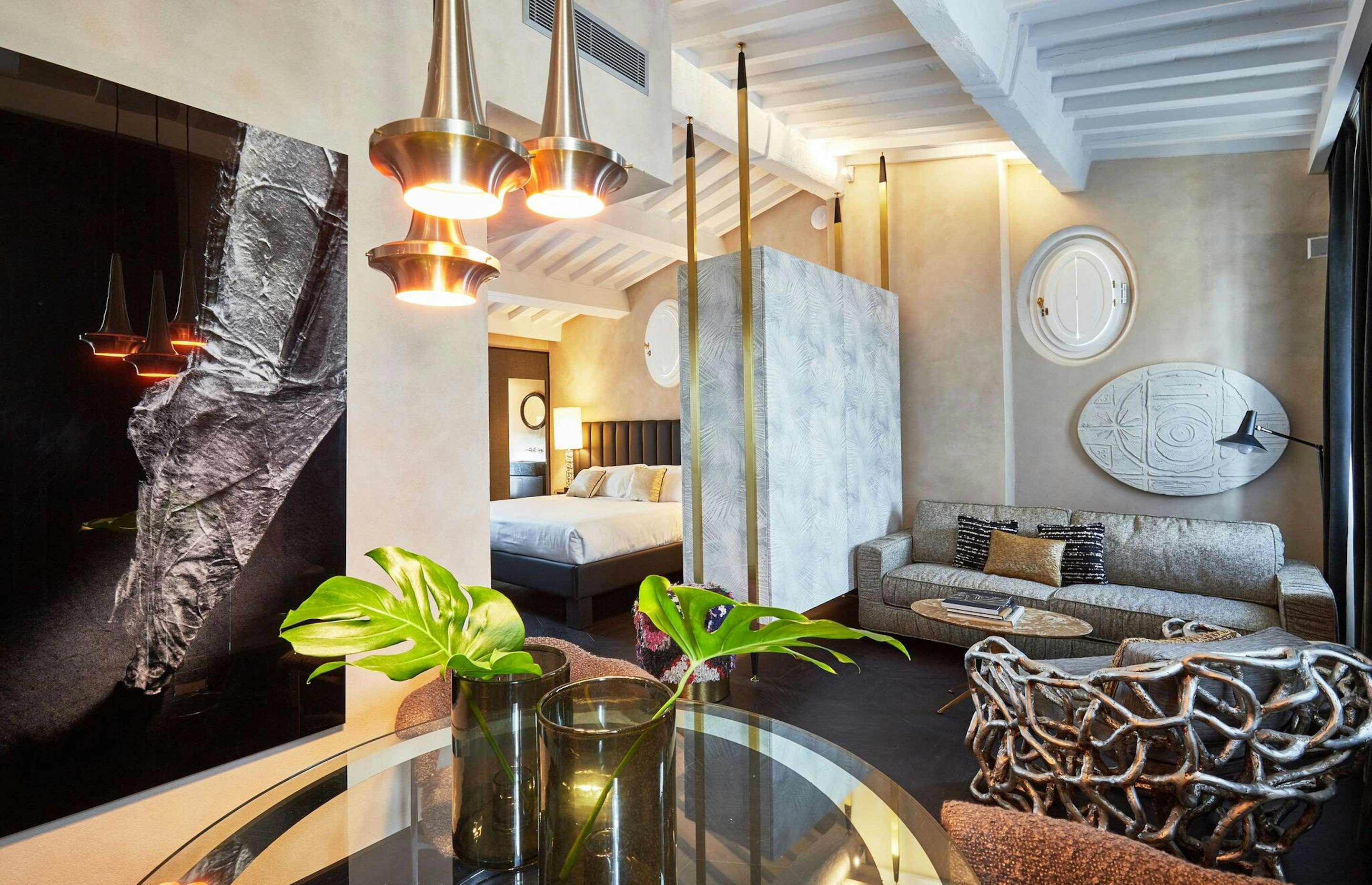 Glinting Off the Arno River