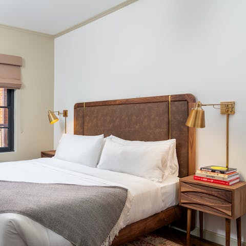 Wake up feeling refreshed and ready to go in your comfortable bed