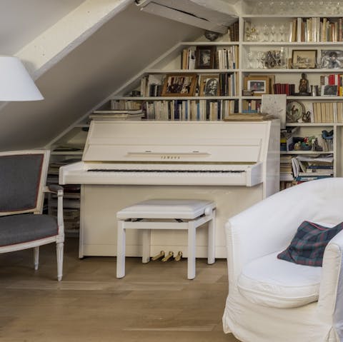 Impress your companion with a piano serenade