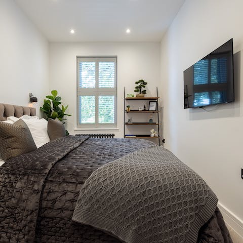 Snuggle up in bed with your favourite show