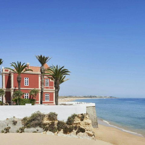 Walk straight onto the beach from your private gate
