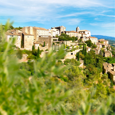 Have a stroll into the cahrming village of Maussane-les Alpilles