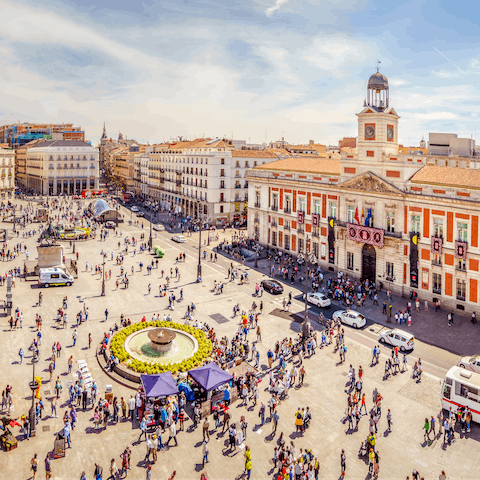 Stay in the heart of Madrid's Trafalgar district