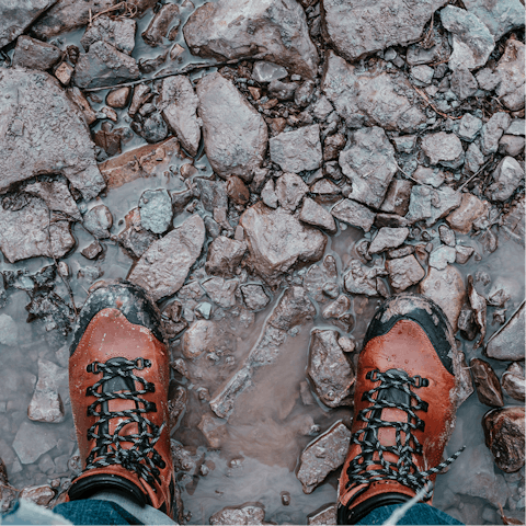 Hike to your heart's content through idyllic countryside