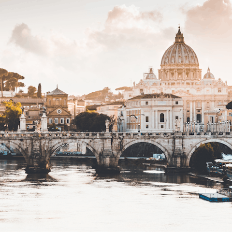 Explore the Eternal City including the Trevi Fountain and the Spanish Steps