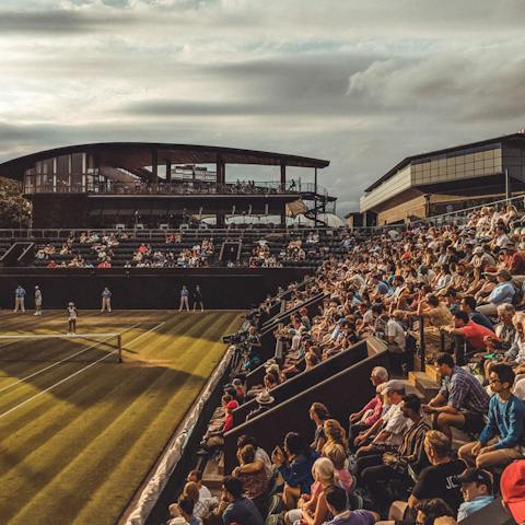 Stay in Wimbledon and catch the world-famous tournament in summer
