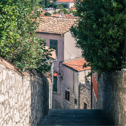 Stay in the historic Istrian town of Bale
