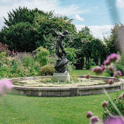 Begin your day with a walk around Regent’s Park with a coffee – it's a few minutes away