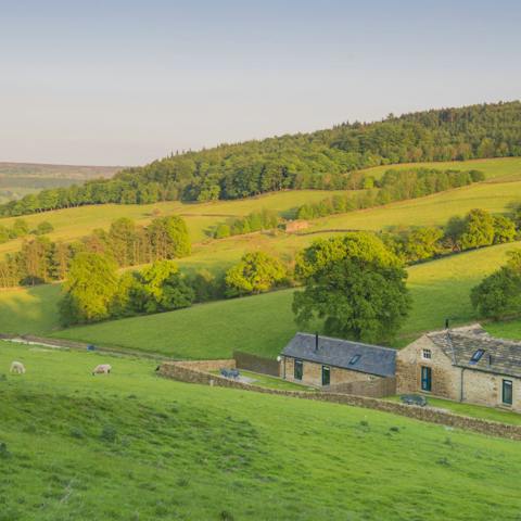 Put on your hiking boots and follow trails through the Derbyshire countryside