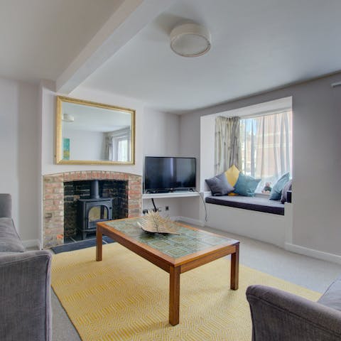 Curl up for cosy family film nights beside the fire