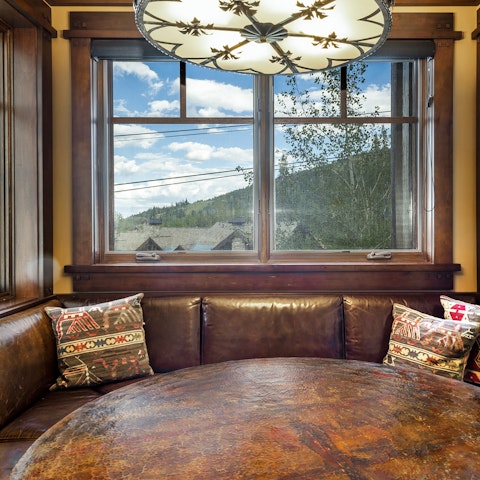 Sip your morning coffee by gorgeous views