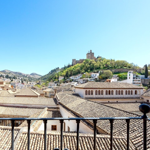 Admire Alhambra views from the comfort of home