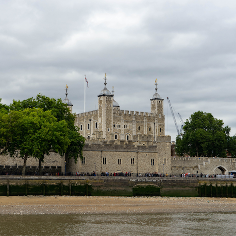 Swing by the Tower of London, it's around the corner