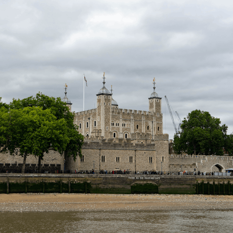 Swing by the Tower of London, it's around the corner