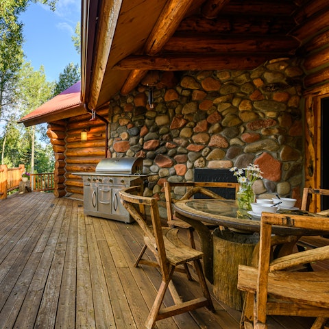 Fire up the barbecue for an alfresco meal