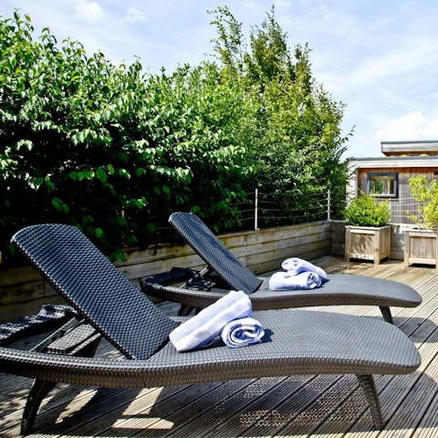 Lie back on the loungers and make the most of southern England's fabulous climate