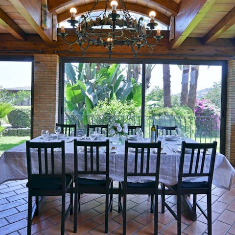 Dig into homemade Sicilian blood orange salad