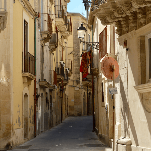 Drive into the vibrant city of Catania and its beautiful architecture