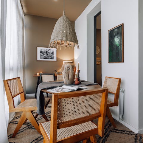 Gather around the table and share a delicious selection of tapas