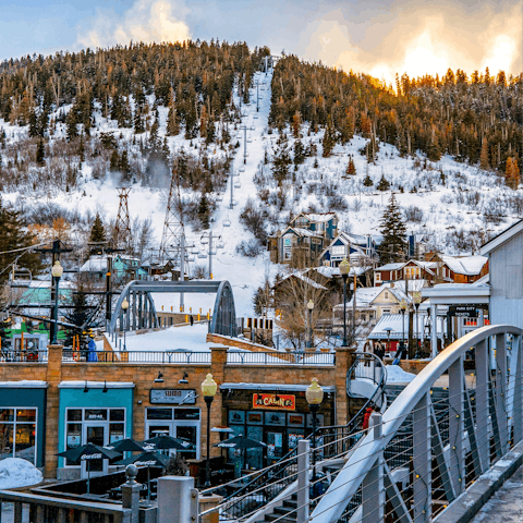 Explore the endless outdoor adventure opportunities in nearby Park City
