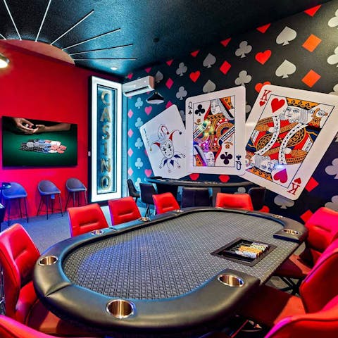Enjoy lighthearted family fun in the home casino