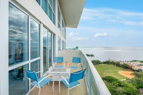 Sit down to a tasty lunch on the terrace