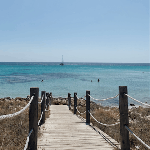 Enjoy being just a short drive from incredible beaches