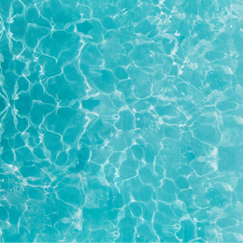 Head to the communal pool for a refreshing dip