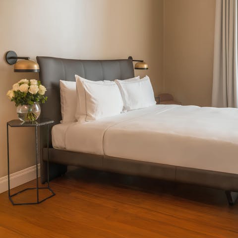 Get a full night's rest before another day exploring the best of Verona