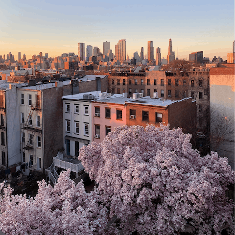 Explore Brooklyn's diverse neighbourhoods, or head into Manhattan – the A/C train is a five-minute walk from your home