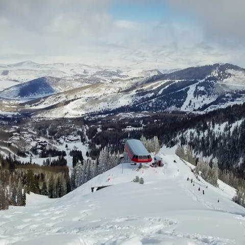 Spend a day on the slopes of nearby Deer Valley