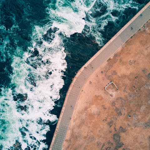 Stay a short walk away from the Sea Point Promenade and the picturesque Three Anchor Bay