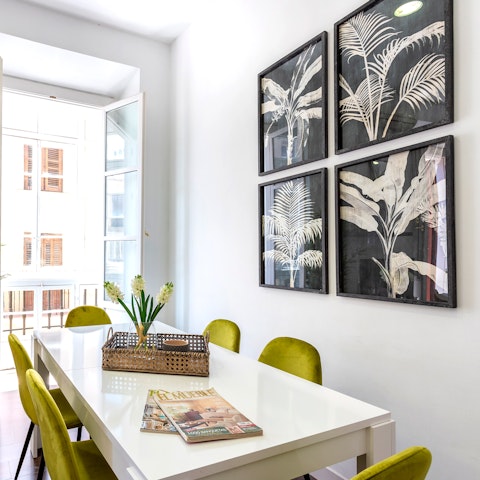 Whip up your favourite tapas dishes to share at the chic dining space