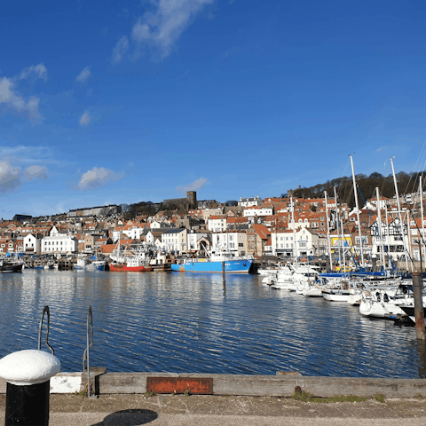 Explore the traditional seaside town of Scarborough