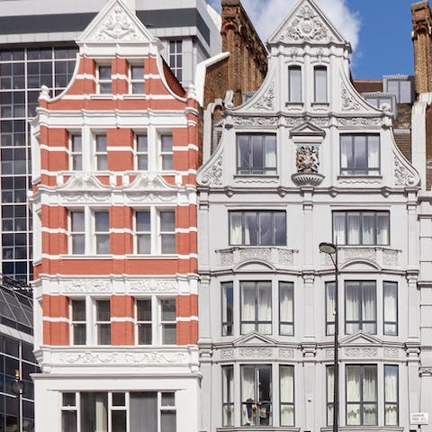 Look out for the striking architecture all the way along Edgware Road