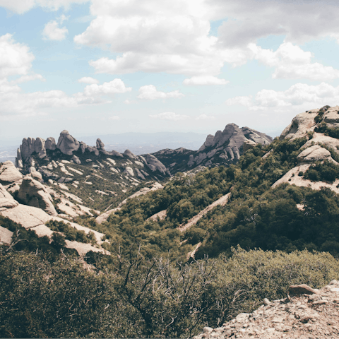 Put on your hiking boots and explore the countryside of Catalonia