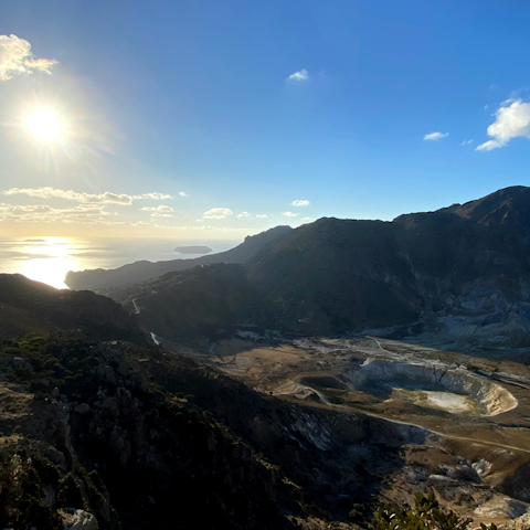 Find peace and relaxation on the island of Nisiros