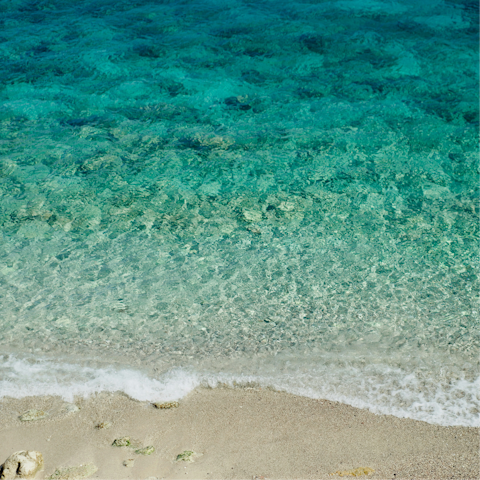 Pack a picnic and take the short drive to the beach