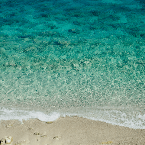 Pack a picnic and take the short drive to the beach