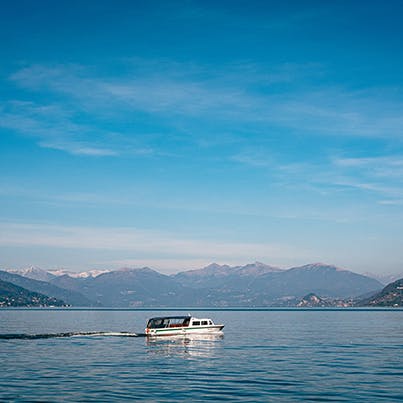Take a boat ride on Lake Como to admire the scenery from the water