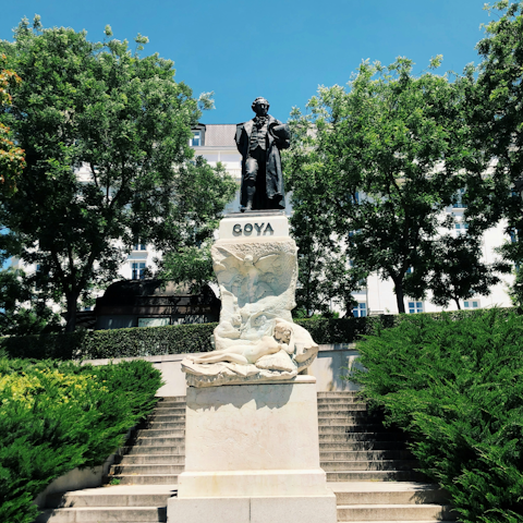 Visit the nearby Museo del Prado to admire Spanish art