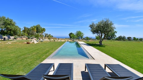 Enjoy a wonderful sense of peace while swimming in the pool