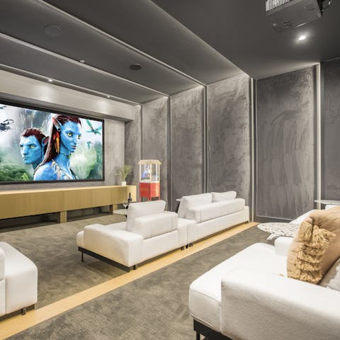 Get the popcorn and gather for a night at the movies