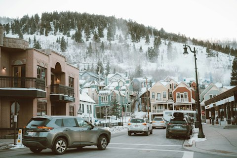 Explore Park City's vibrant Main Street lined with galleries, boutiques, and dining, just thirteen-minutes on foot